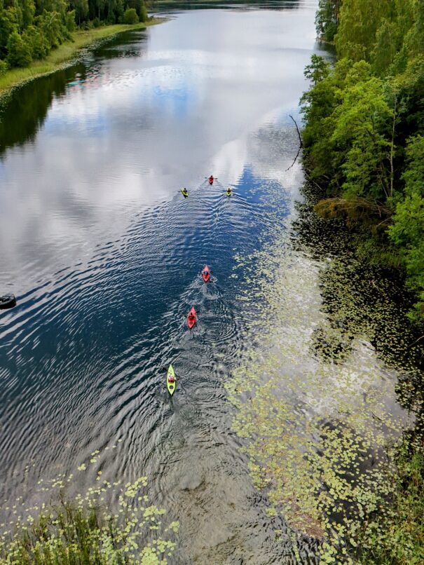 Baidarių nuoma Asvejos ežere