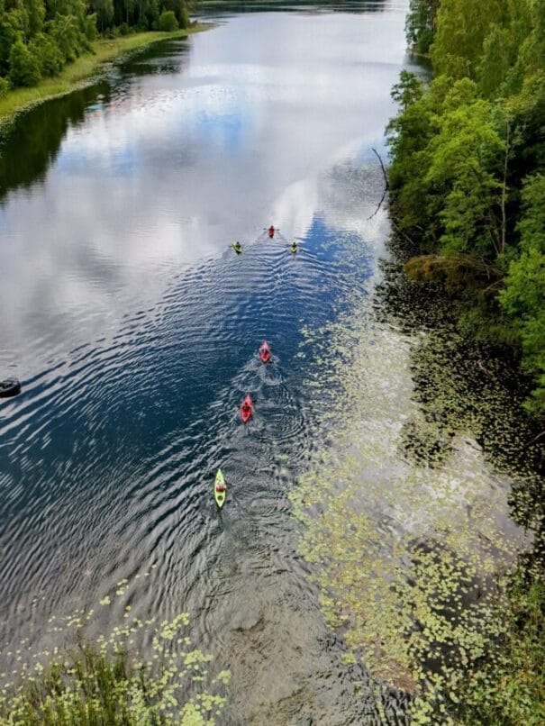 Baidarių nuoma Asvejos ežere